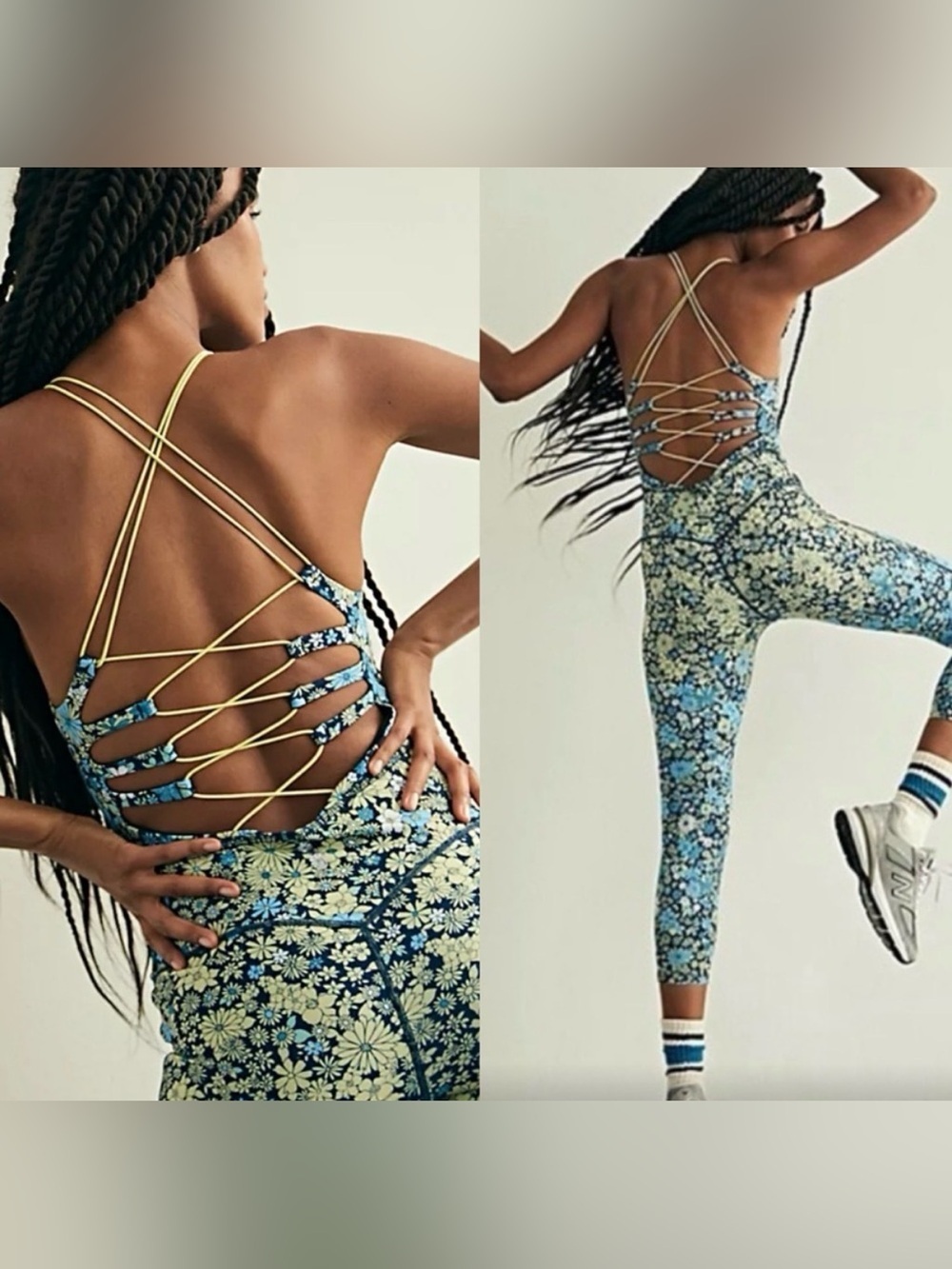 NWOT Free People Movement She's Got Rhythm Onesie medium